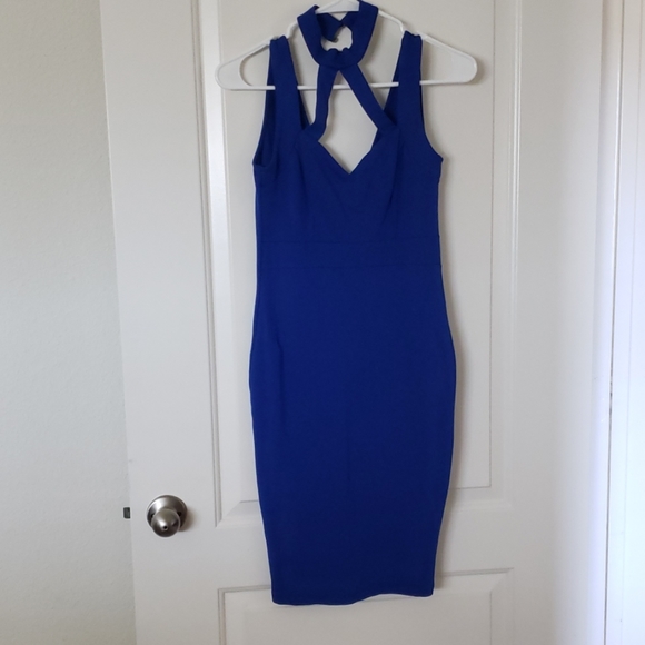 Blue Midi Dress - Picture 1 of 1